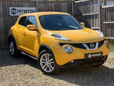 Used Nissan Juke N-Connecta 117 HP (86 kW) 2017 Yellow SUV