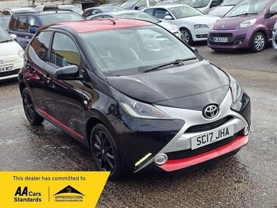 Used Toyota Aygo x-press 69 HP (50 kW) 2017 Black Hatchback