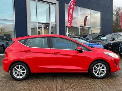 Red Used 2017 Ford Fiesta Zetec Hatchback | £8,495 (Fair price)