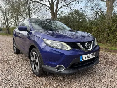 Used Nissan Qashqai N-TEC 115 HP (84 kW) 2015 Blue SUV