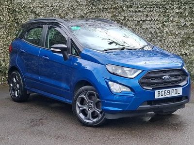 Used Ford Ecosport ST-Line 125 HP (91 kW) 2019 Blue SUV