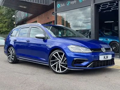 Used VW Golf VII R 2019 Blue Estate