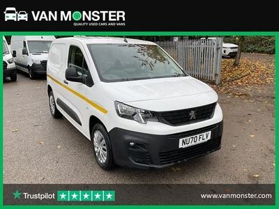 White Used 2020 Peugeot Partner MPV | £8,049 (Fair price)