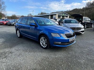 Used Skoda Octavia SE L 150 HP (110 kW) 2018 Blue Estate