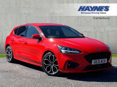 Używany Ford Focus ST-Line X 2021 Czerwony Hatchback