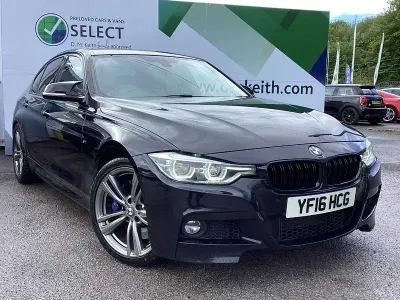 Begagnad BMW 330 M Sport 2016 Svart Sedan