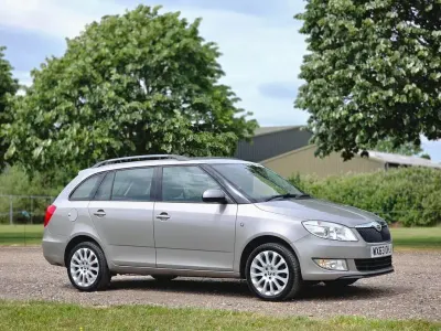 Used Skoda Fabia Elegance 105 HP (77 kW) 2013 Beige Estate