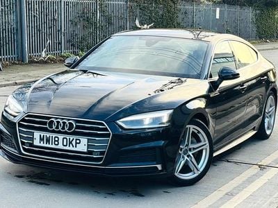 Used Audi A5 S-Line 190 HP (139 kW) 2018 Black Coupe