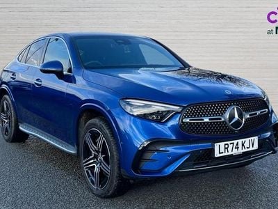 Used Mercedes GLC300 AMG Line Premium 313 HP (230 kW) 2024 Blue Coupe