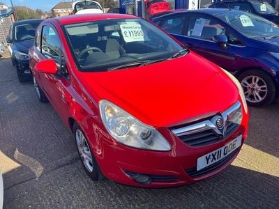 Used Vauxhall Corsa Excite 85 HP (62 kW) 2011 Red Hatchback