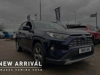 Blue Used 2019 Toyota RAV4 Hybrid Design SUV | £21,900 (Fair price)