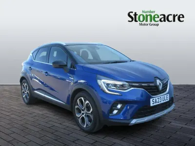 Used Renault Captur Techno 143 HP (105 kW) 2023 Blue/black SUV