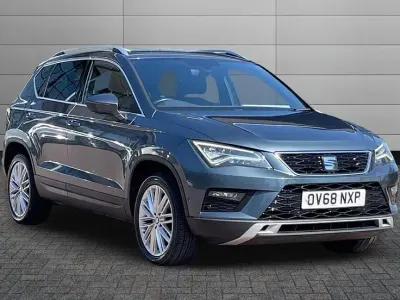 Used Seat Ateca XCELLENCE 148 HP (108 kW) 2018 Rhodium grey SUV