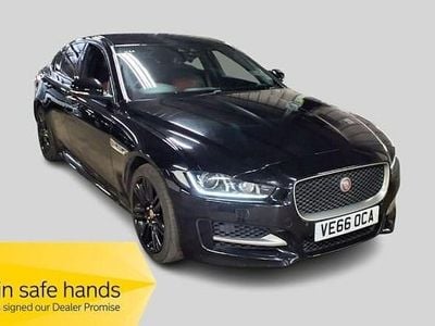 Used Jaguar XE R-Sport 180 HP (132 kW) 2016 Black Sedan