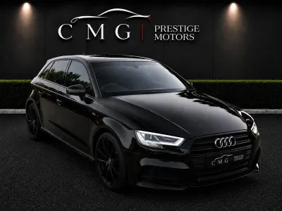 Used Audi A3 Sportback Black Edition 150 HP (110 kW) 2018 Black Hatchback