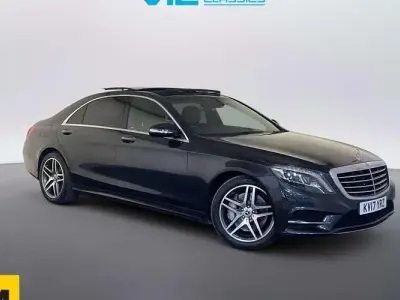 Used Mercedes S350 AMG line 258 HP (189 kW) 2017 Black Sedan