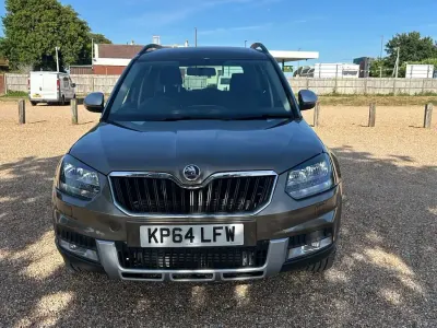Used Skoda Yeti SE 105 HP (77 kW) 2014 Brown SUV