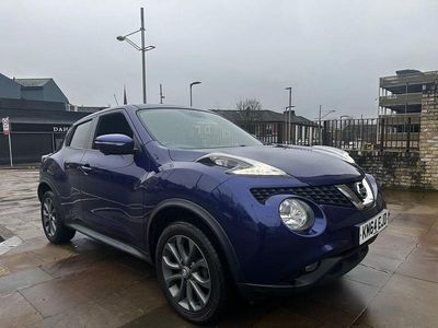 Used Nissan Juke Tekna 2014 Blue SUV