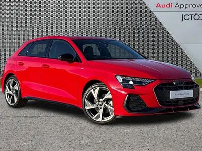 Used Audi A3 Black Edition 147 HP (108 kW) 2025 Red Hatchback