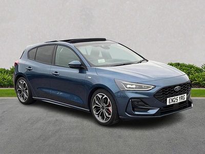 Used Ford Focus ST-Line X 125 HP (91 kW) 2025 Blue Hatchback