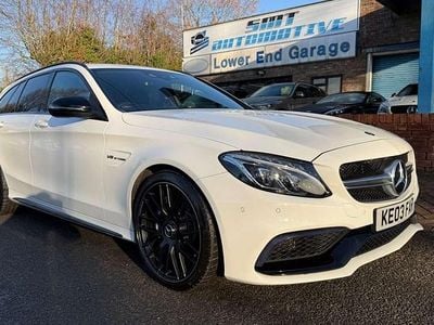 White Used 2017 Mercedes C63 AMG AMG Estate | £29,995 (Super price)