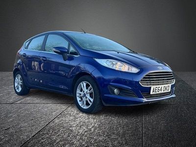 Used Ford Fiesta Zetec 75 HP (55 kW) 2014 Blue Hatchback