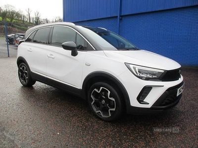Used Vauxhall Crossland Ultimate 130 HP (95 kW) 2023 White SUV