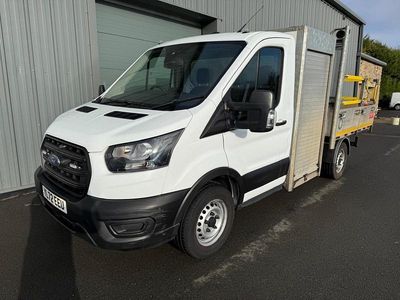 Used Ford Transit 130 HP (95 kW) 2023 White Cabriolet