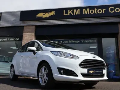 Used Ford Fiesta Zetec 82 HP (60 kW) 2016 White Hatchback