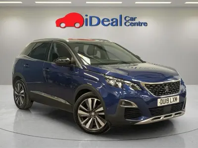 Used Peugeot 3008 GT-line 130 HP (95 kW) 2019 Blue SUV