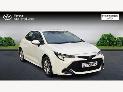 White Used 2023 Toyota Corolla Hatchback | £20,558 (A bit pricey)