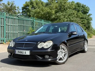 Used Mercedes C55 AMG 2005 Black Sedan