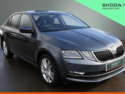 Used Skoda Octavia SE L 147 HP (108 kW) 2019 Quartz grey metallic Hatchback