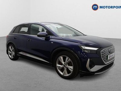 Blue Used 2021 Audi Q4 e-tron S-Line SUV | £22,799 (Fair price)