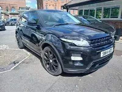 Used Land Rover Range Rover evoque Dynamic 2014 Black SUV