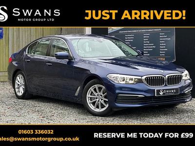 Used BMW 520 2017 Blue Sedan