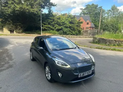 Używany Ford Fiesta Titanium 120 KM (88 kW) 2017 Szary Hatchback