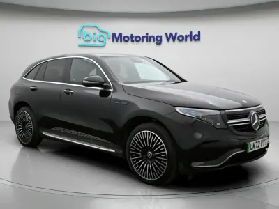 Used Mercedes EQC400 AMG line 300 kW (408 HP) 2022 Black SUV