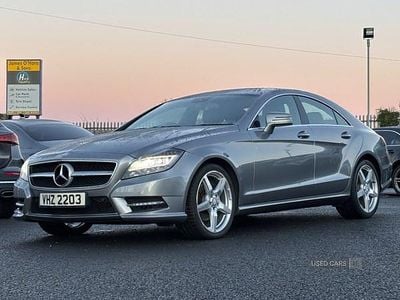 Silver Used 2014 Mercedes CLS250 AMG Coupe | £9,490