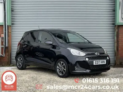 Used Hyundai i10 Premium 87 HP (63 kW) 2017 Black Hatchback