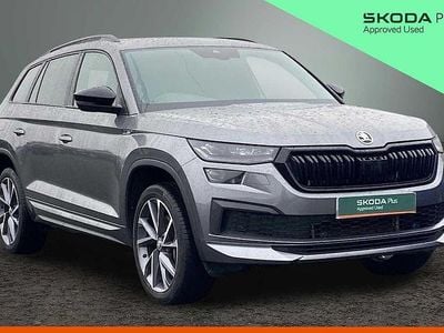 Used Skoda Kodiaq SportLine 147 HP (108 kW) 2024 Graphite grey metallic SUV