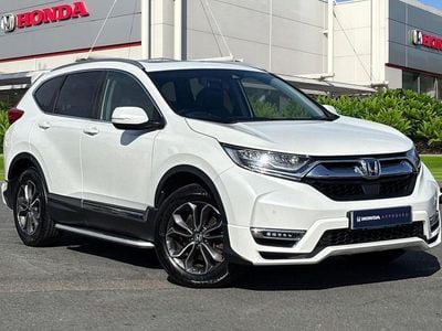 Used Honda CR-V Hybrid 184 HP (135 kW) 2022 White orchid SUV