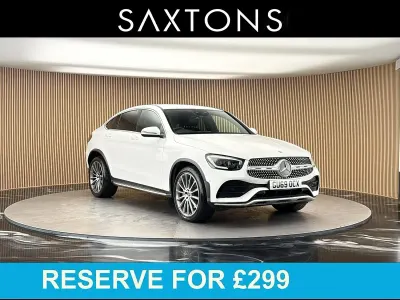 Used Mercedes GLC220 AMG line 2019 Polar white SUV