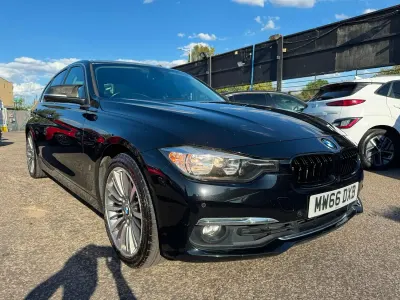 Used BMW 330e Luxury Line 252 HP (185 kW) 2016 Black Sedan