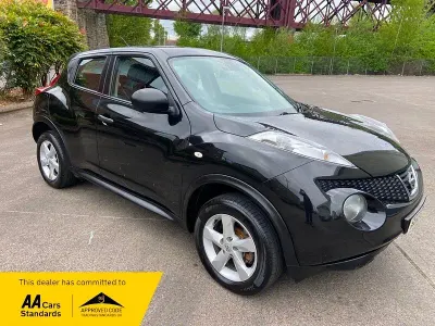 Usado Nissan Juke Visia 110 HP (80 kW) 2012 Preto SUV