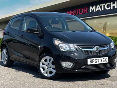 Used Vauxhall Viva 75 HP (55 kW) 2018 Black Hatchback