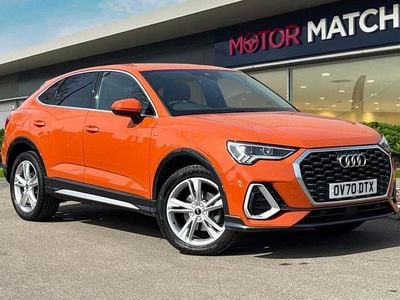 Used Audi Q3 Sportback S-Line 2020 Orange SUV