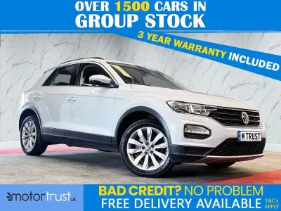 Used VW T-Roc SE 115 HP (84 kW) 2018 Silver SUV