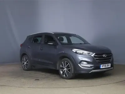 Gebraucht Hyundai Tucson GO! 177 PS (130 kW) 2018 Grau SUV