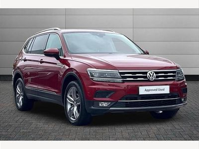 Used VW Tiguan Allspace SEL 150 HP (110 kW) 2021 Red SUV